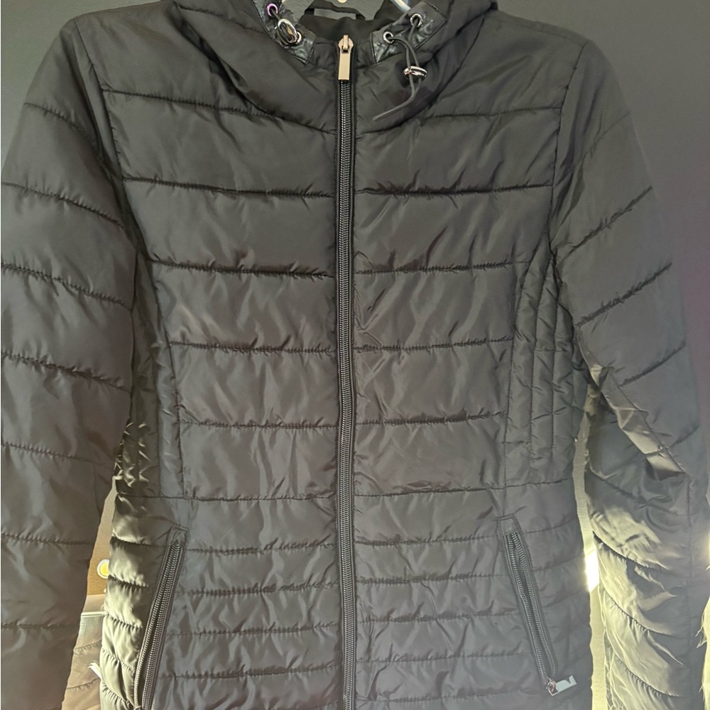 Women's Black Quilted Jacket